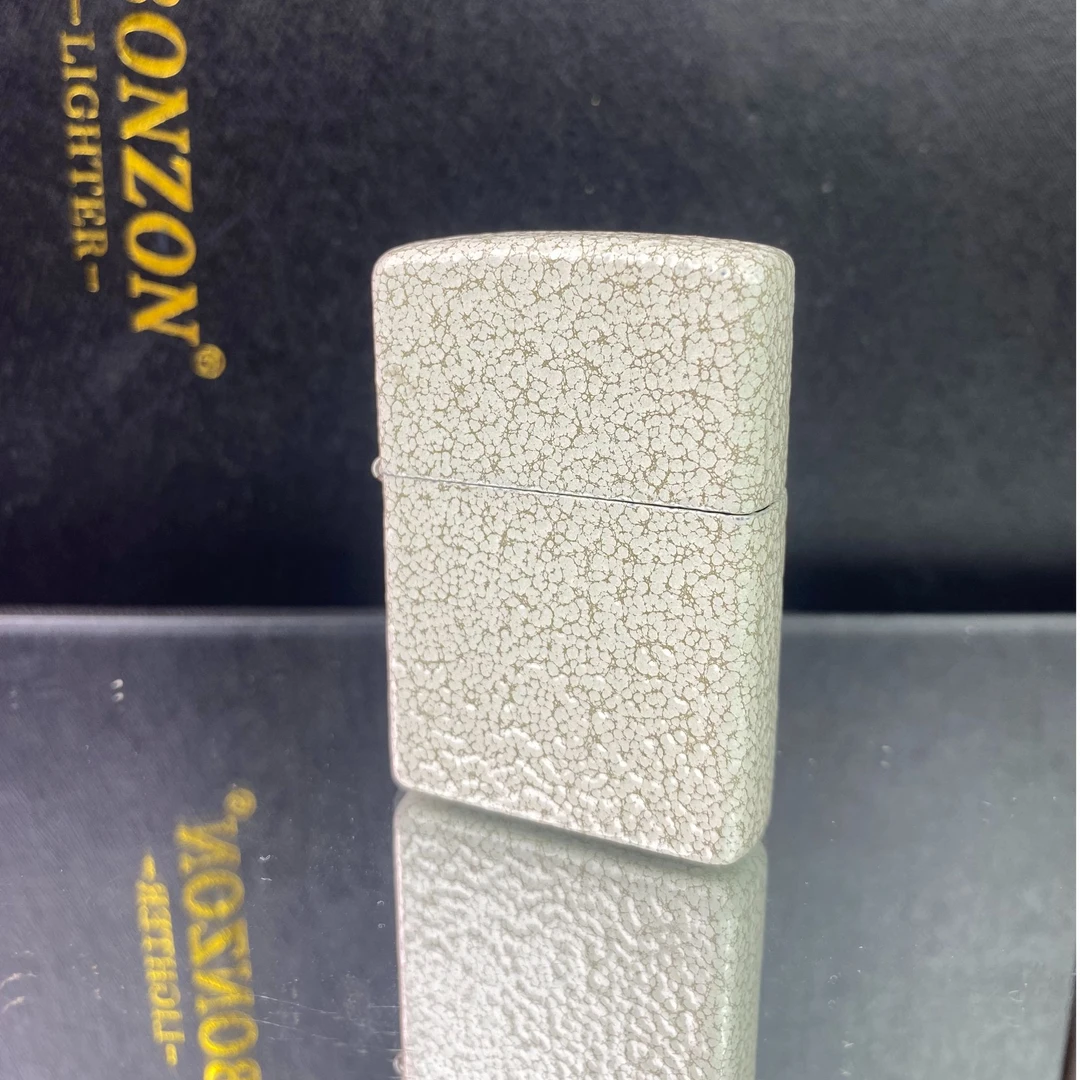 白星纹光板复古防风煤油打火机男士高级礼物实用商务大气