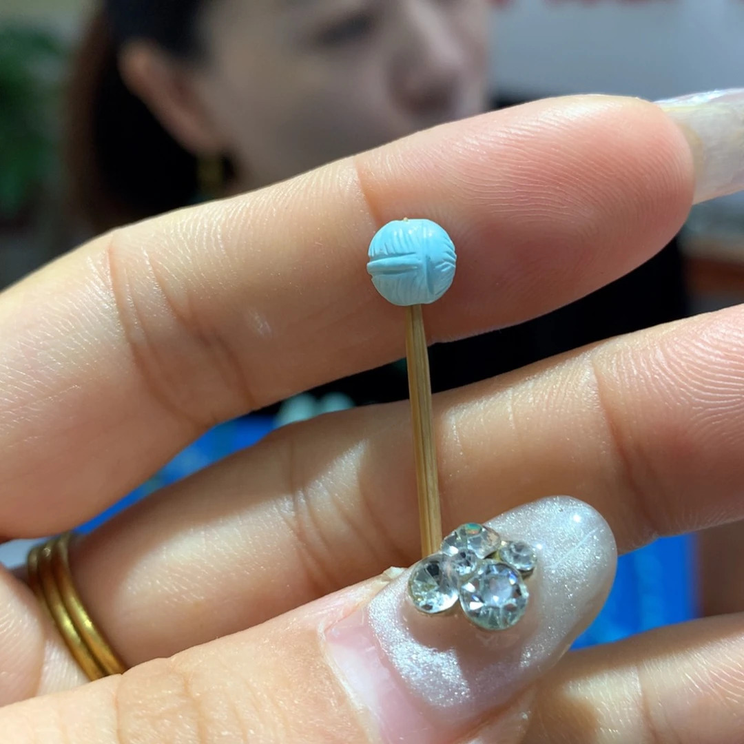 绿松石未镶嵌配饰