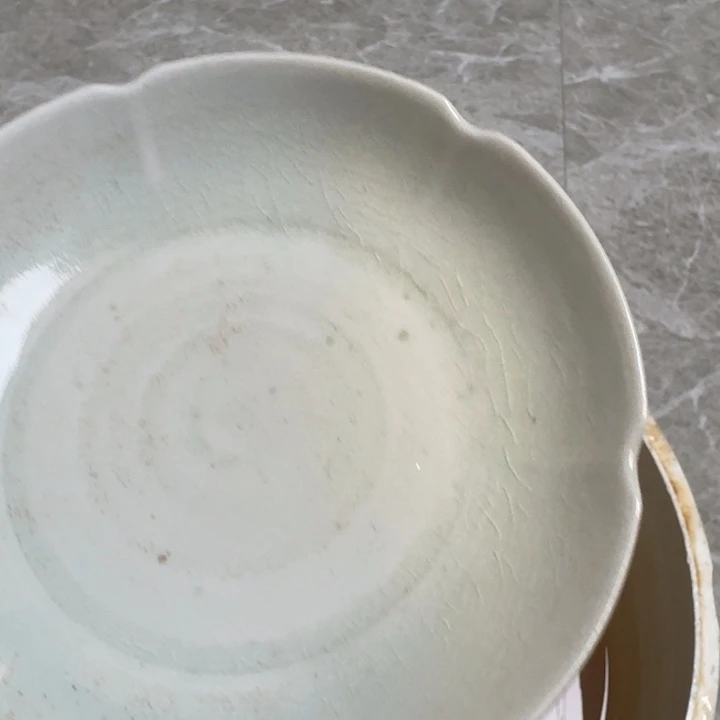 设***师影青花口洗品相完整漂亮