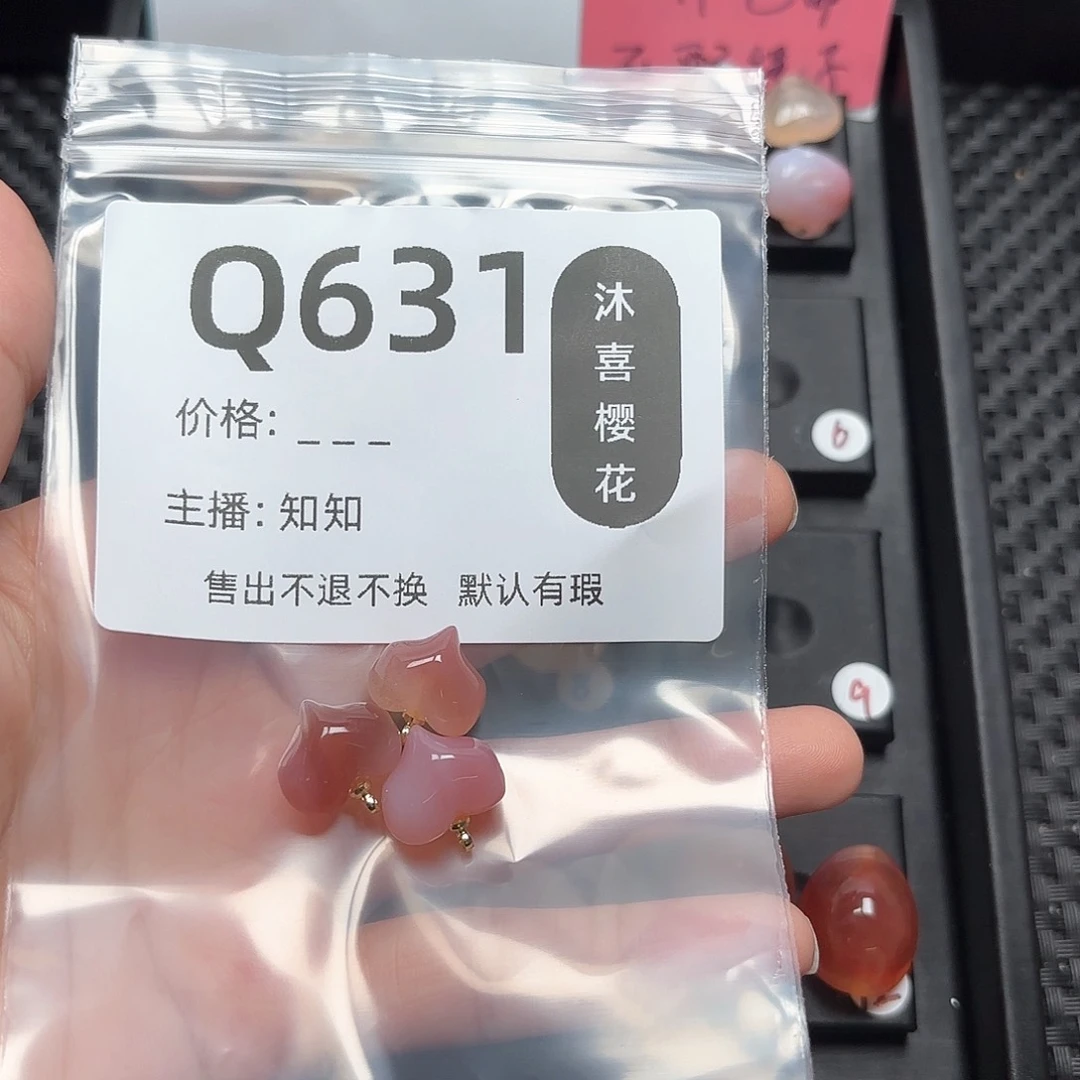 玛瑙/玉髓颈饰未镶嵌双*鱼