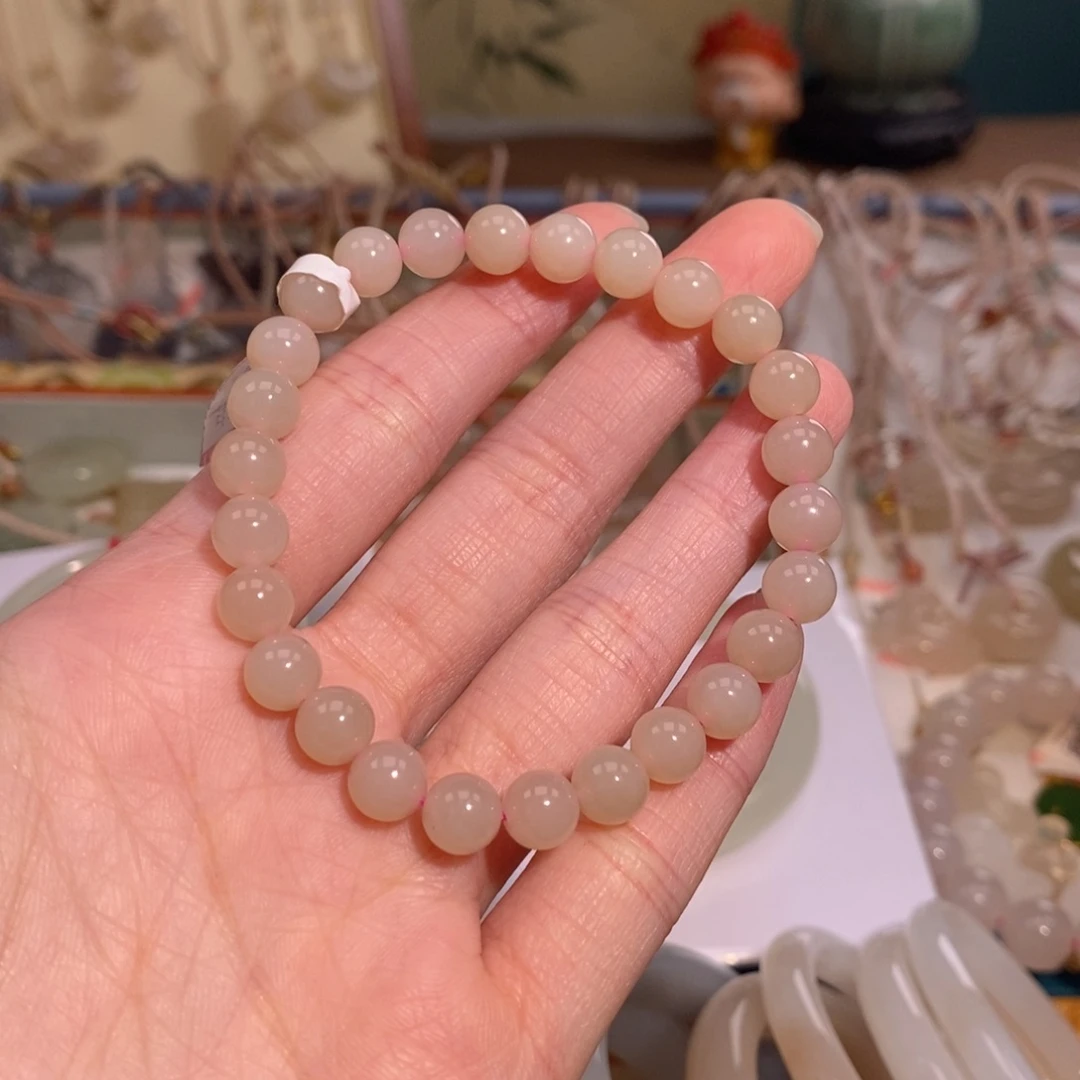 和田玉手串未镶嵌