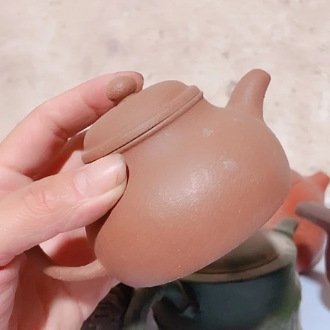 茶壶绿泥宜兴紫砂全手工制作
