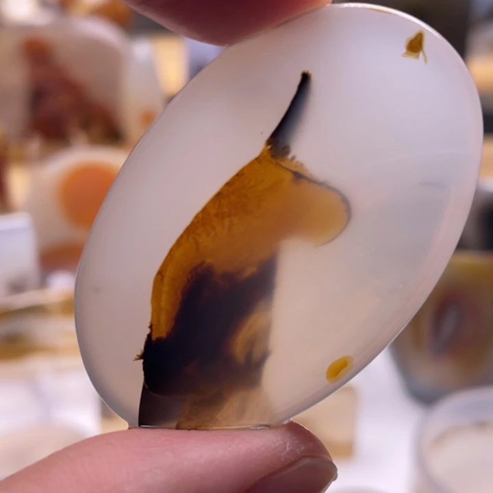 玛瑙/玉髓未镶嵌吊坠(不含链)