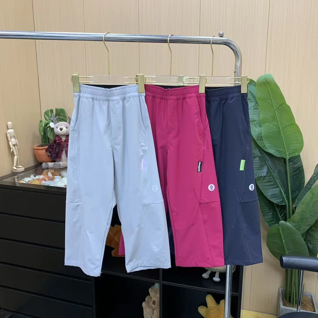 【双拼裤】儿童25年春季新品百搭腰松紧带裤