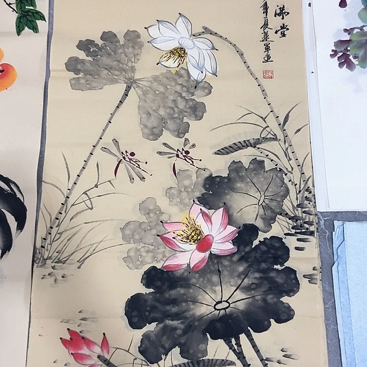 小周画廊的直播间