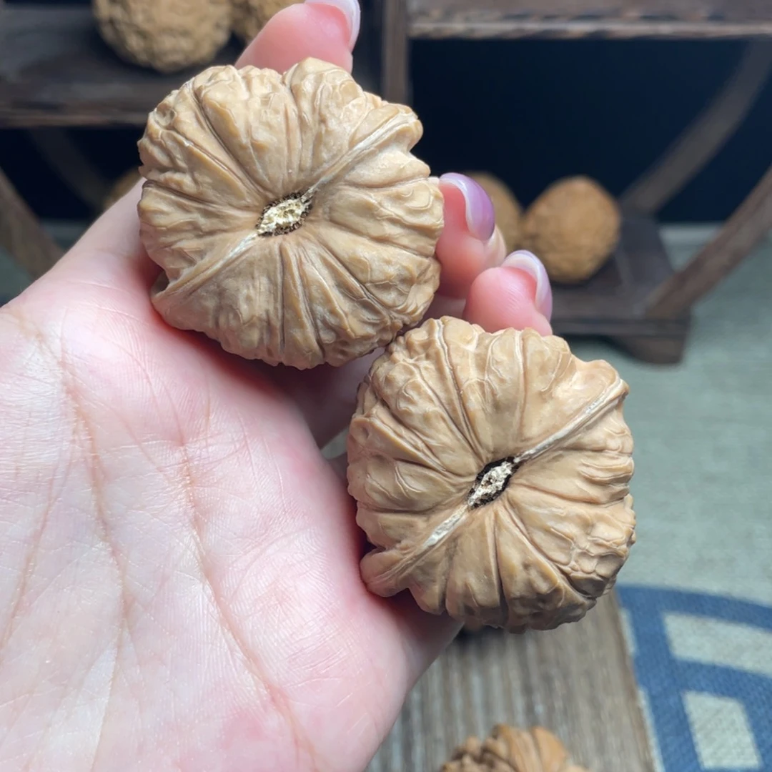 文玩核桃吊坠45全品南瓜墩52克精配