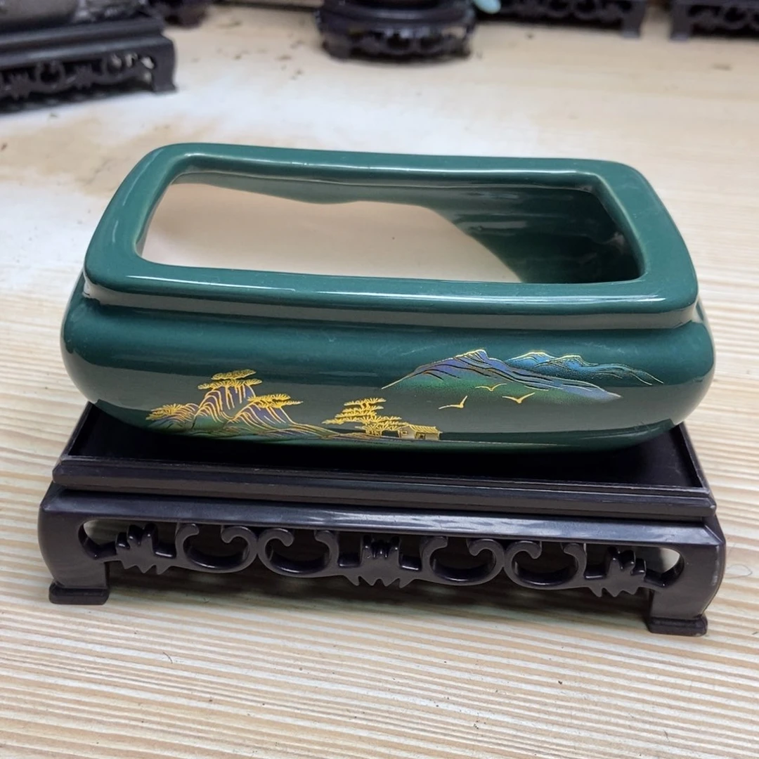 瓷片陶瓷花盆陶瓷艺术