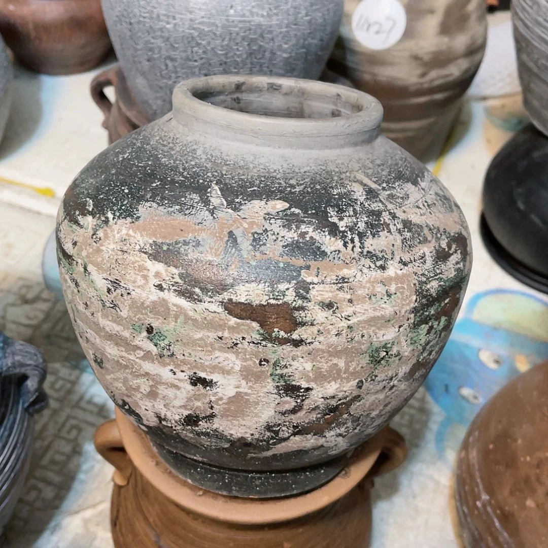 红陶无孔无孔口径9高度20