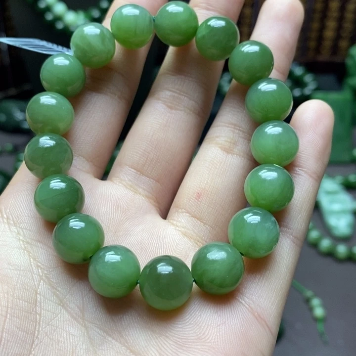 和田玉手串未镶嵌