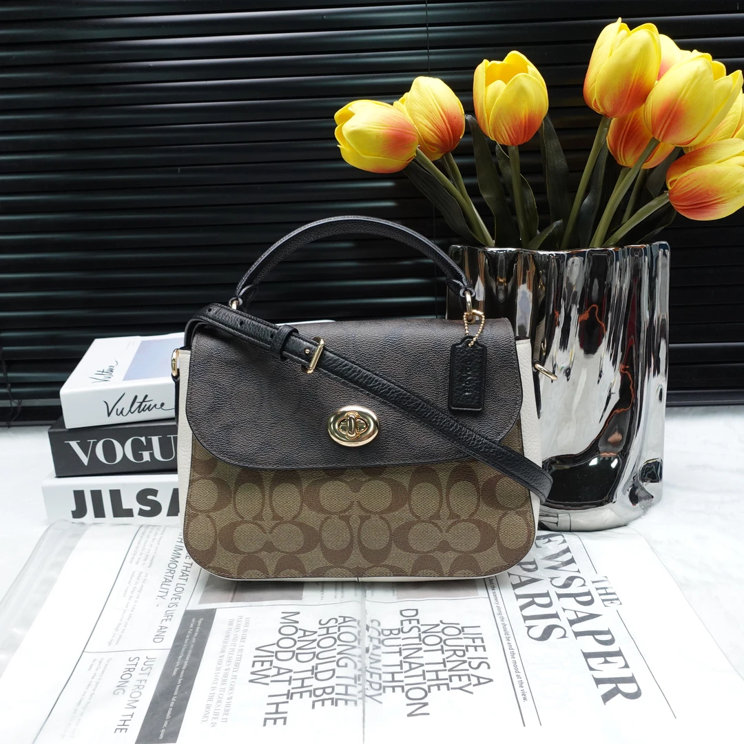 95新 COACH/蔻驰 单肩包/T10170111