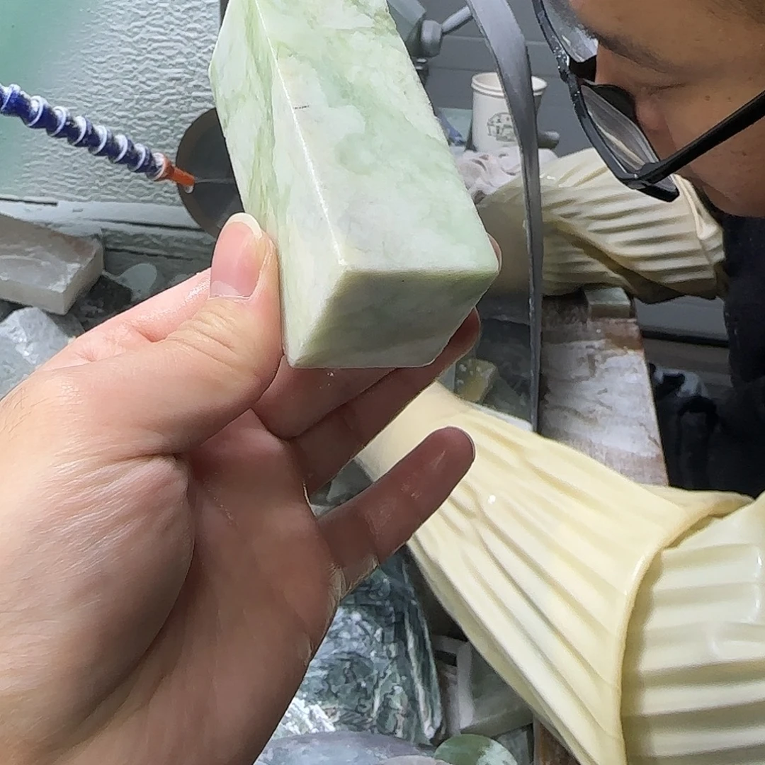 长石玉未镶嵌原石