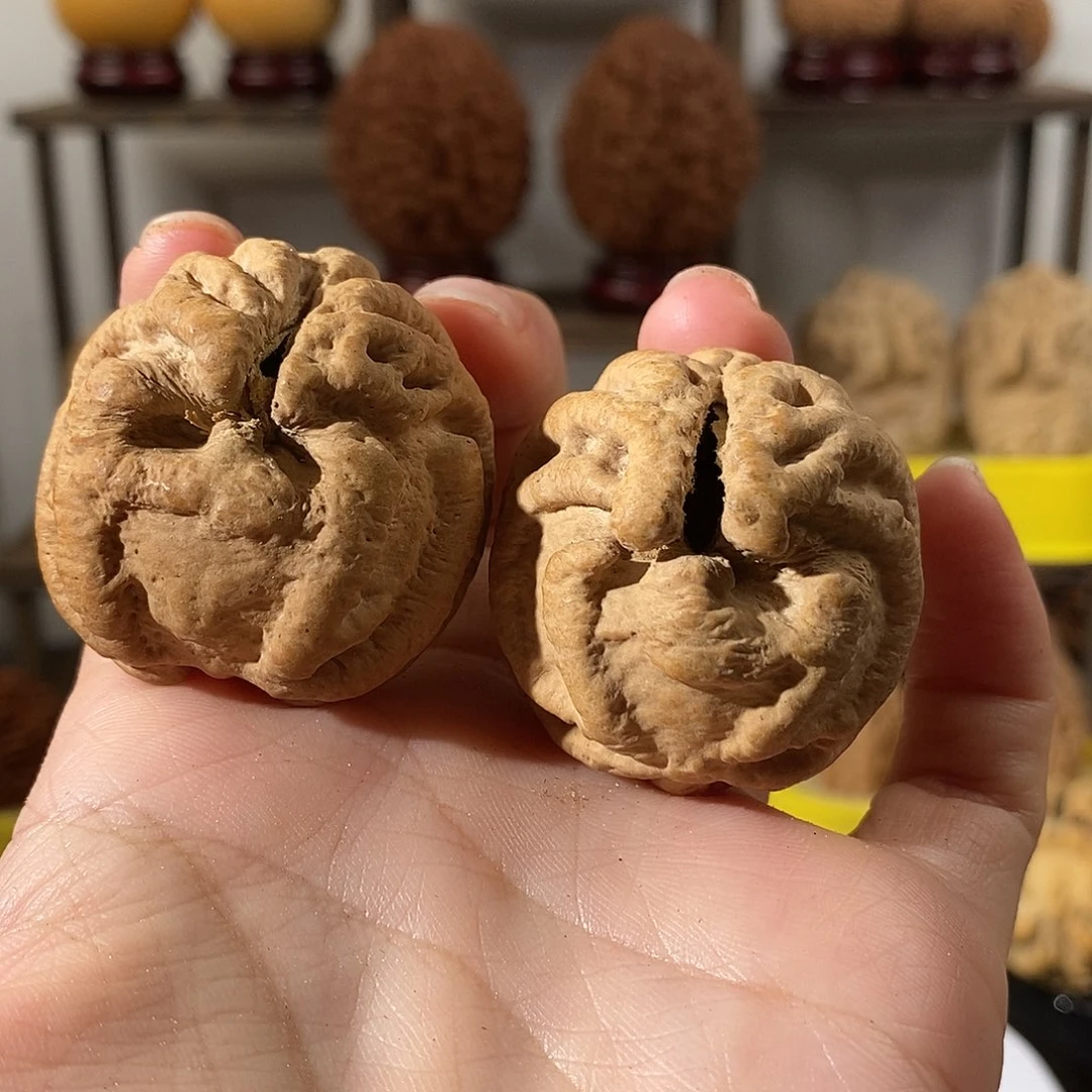 把件文玩核桃皓*-鬼脸37