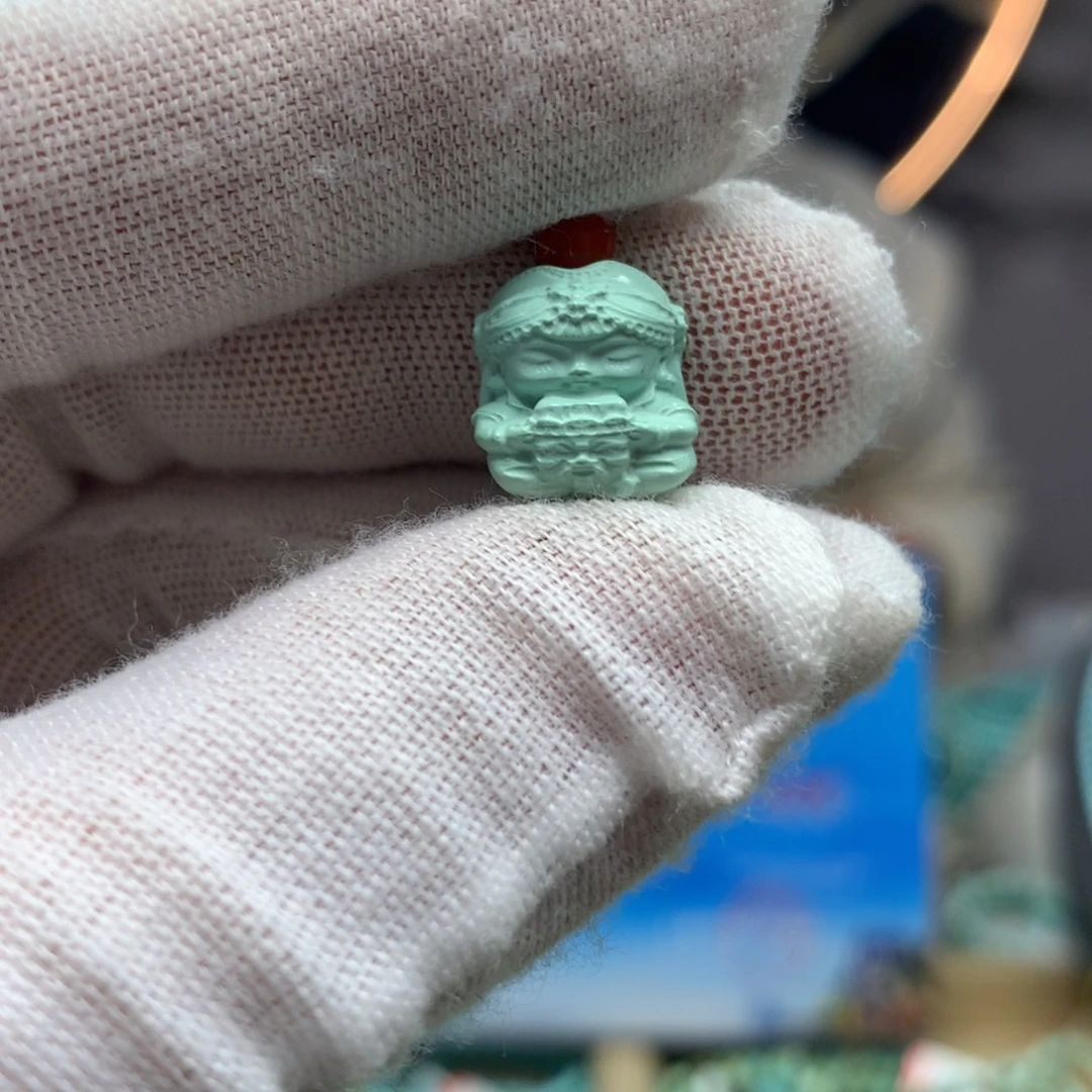 绿松石挂件未镶嵌