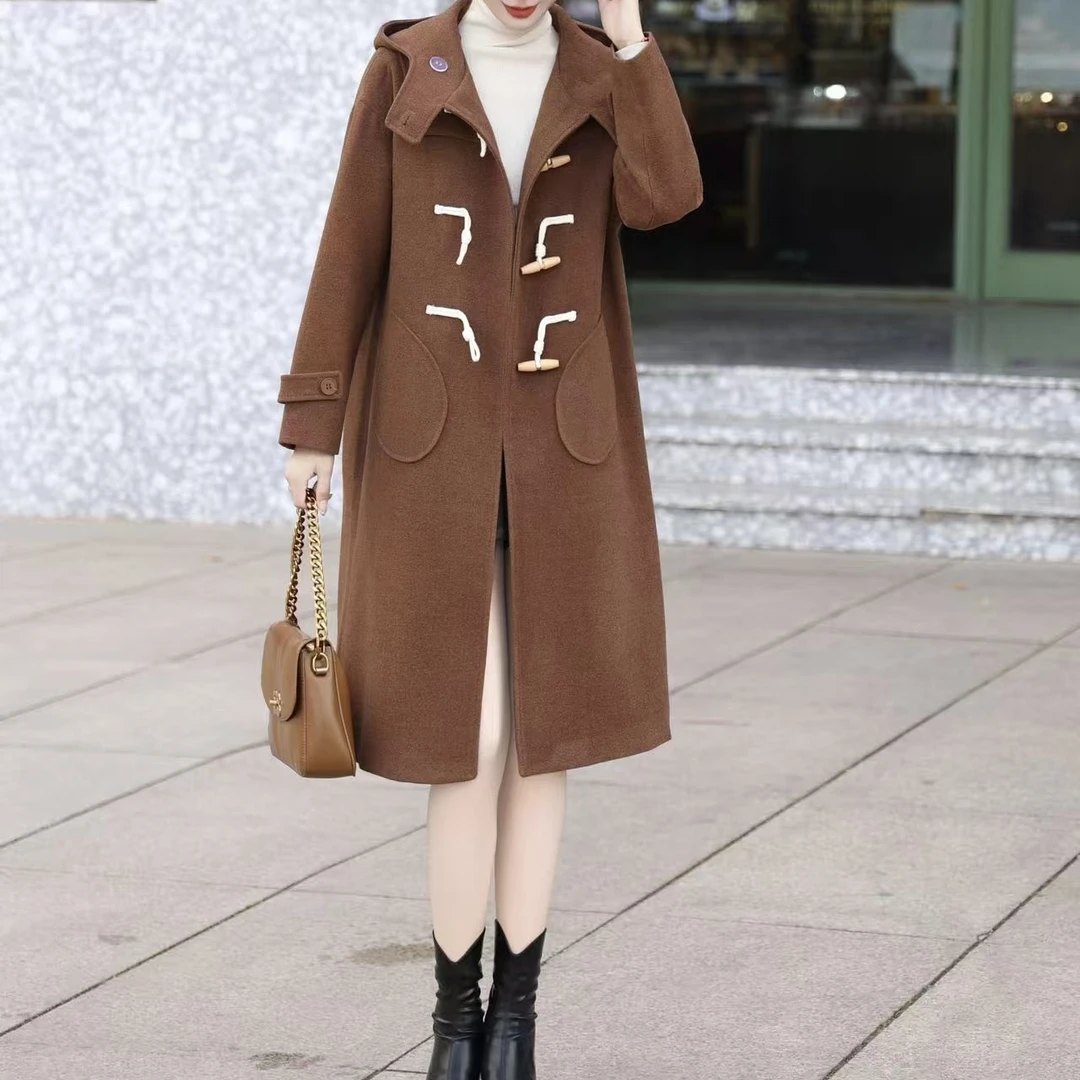 650双面呢大衣简单大气时尚