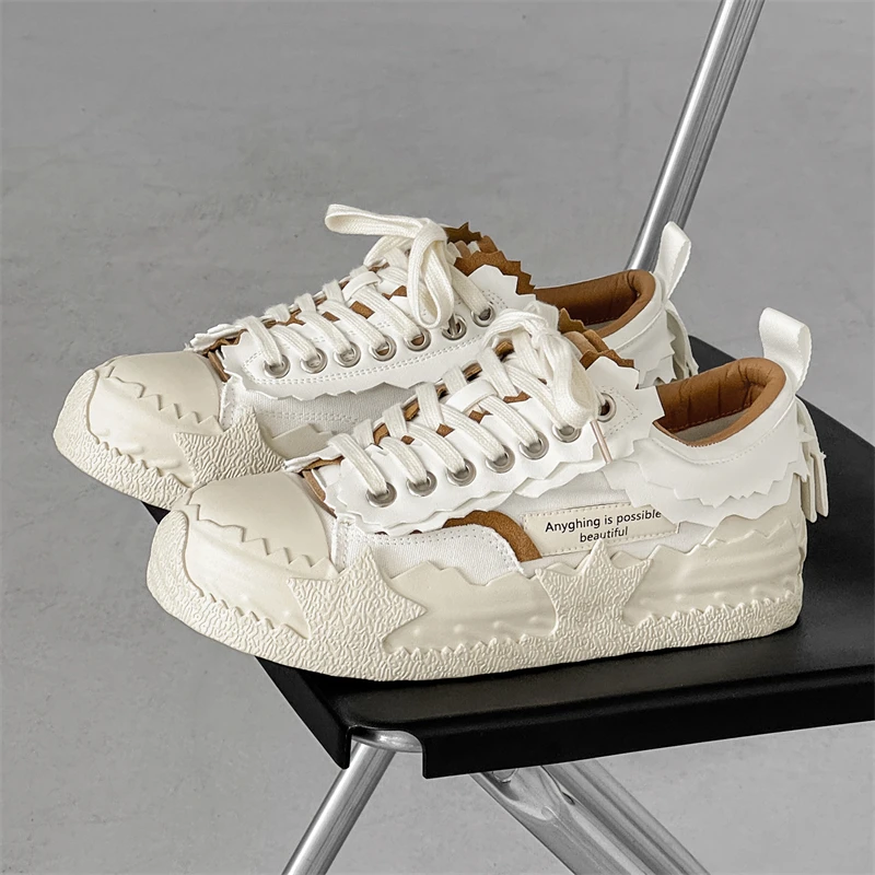 周杰伦同款韩版透气厚底增高青春潮流休闲板鞋小白鞋夏季板鞋小众