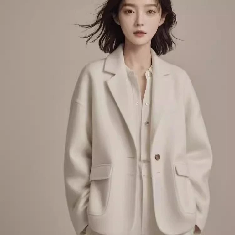 今年流行小香风白色西装外套女2025年早春新款名媛气质高级感上衣