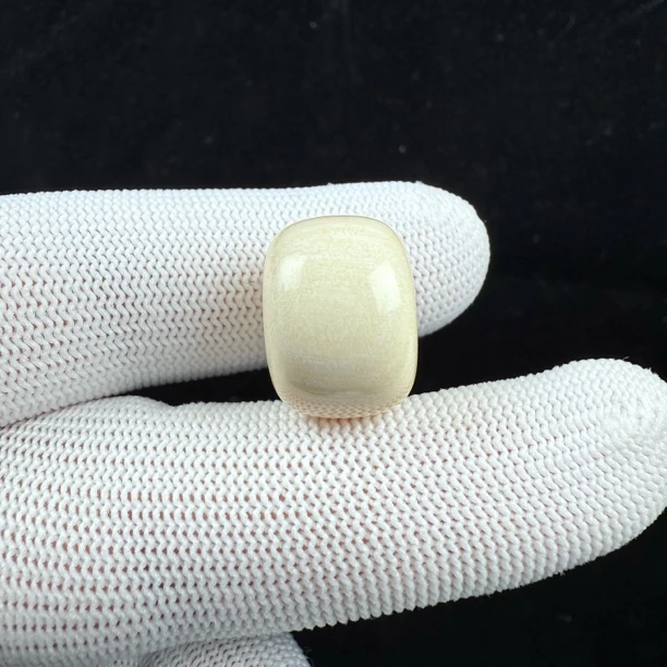 K6245天然猛犸 芝士皮墩子 扣子18.3*13mm一物一图 假一罚十