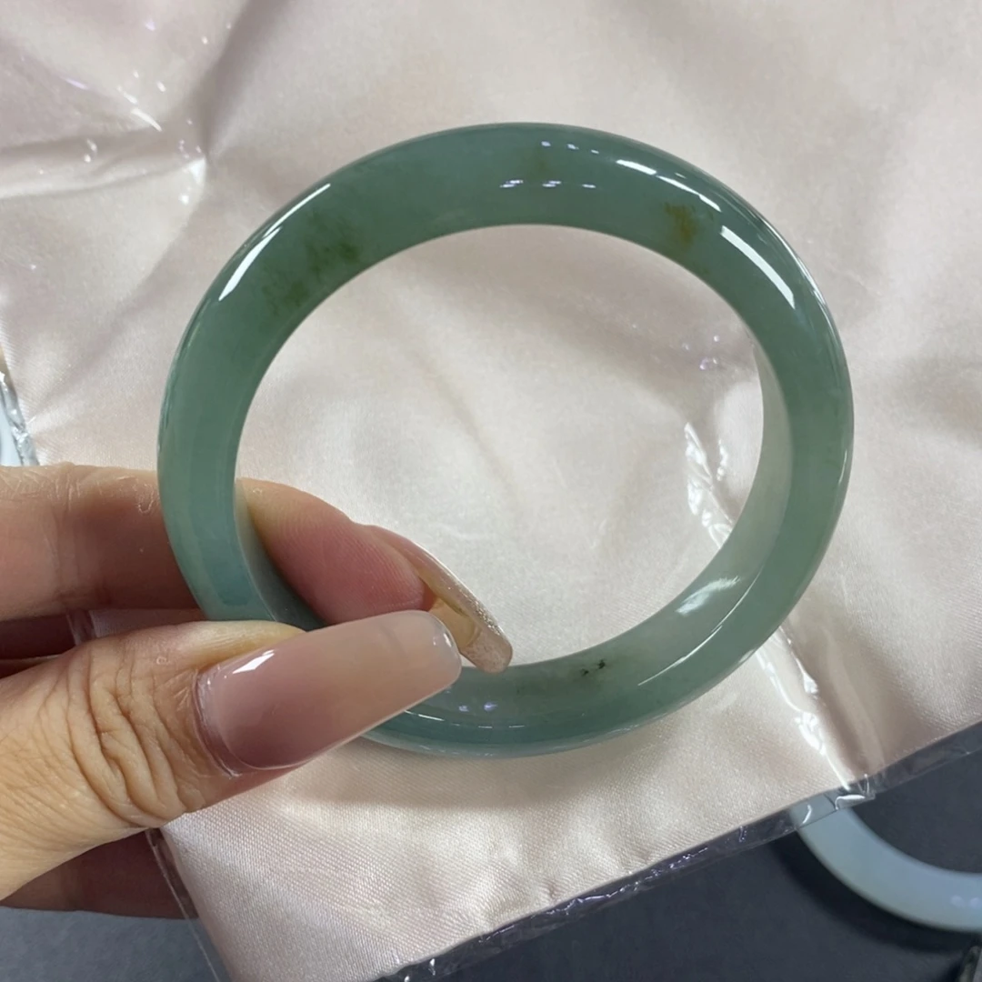 未镶嵌手镯翡翠天然翡翠手镯57.1