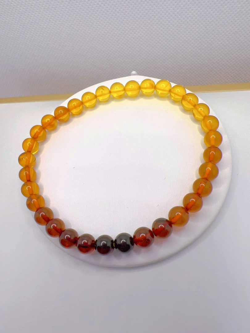 【包邮】天然琥珀手串时尚款bilayzukatlaskahriwa