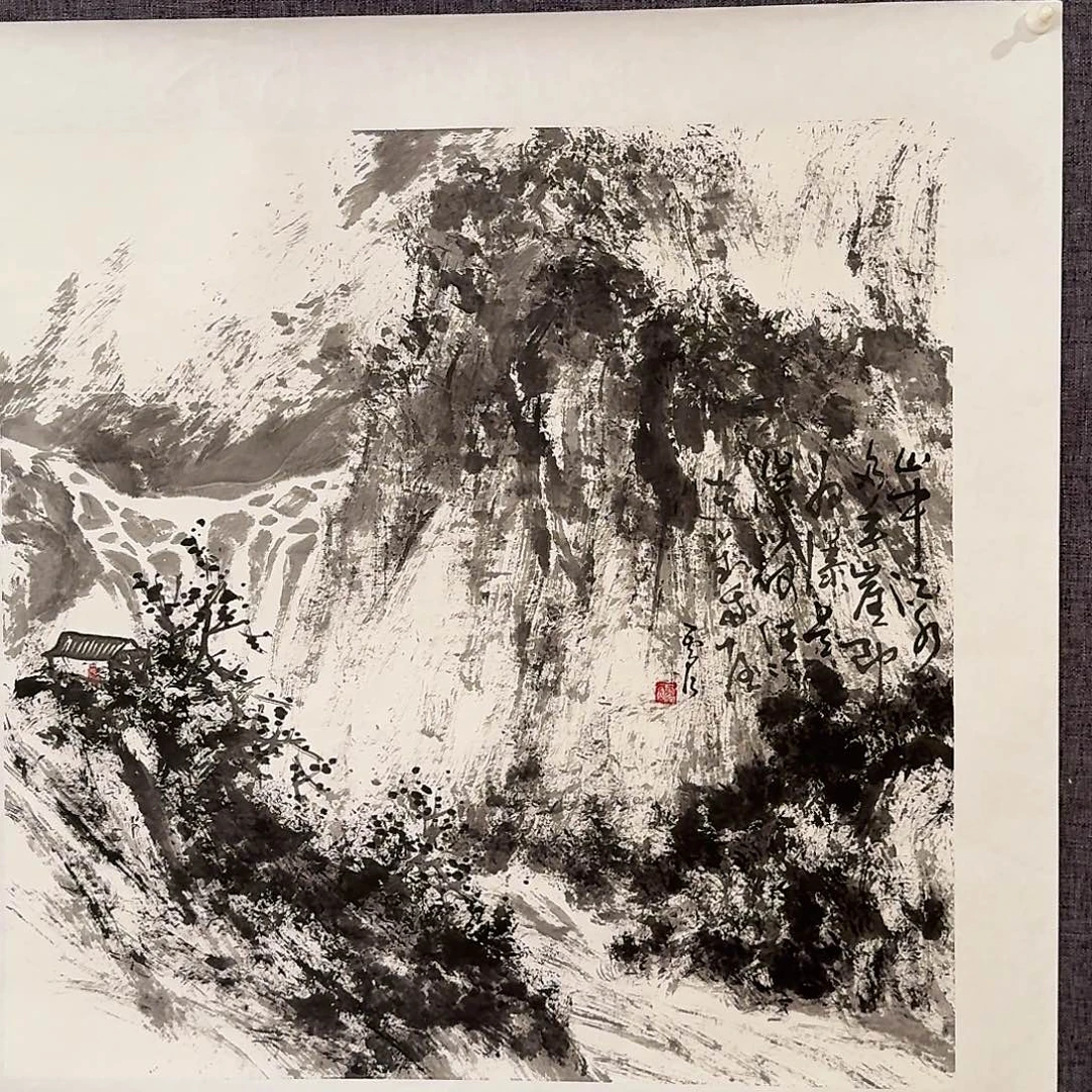 国画雷公老师作品画作