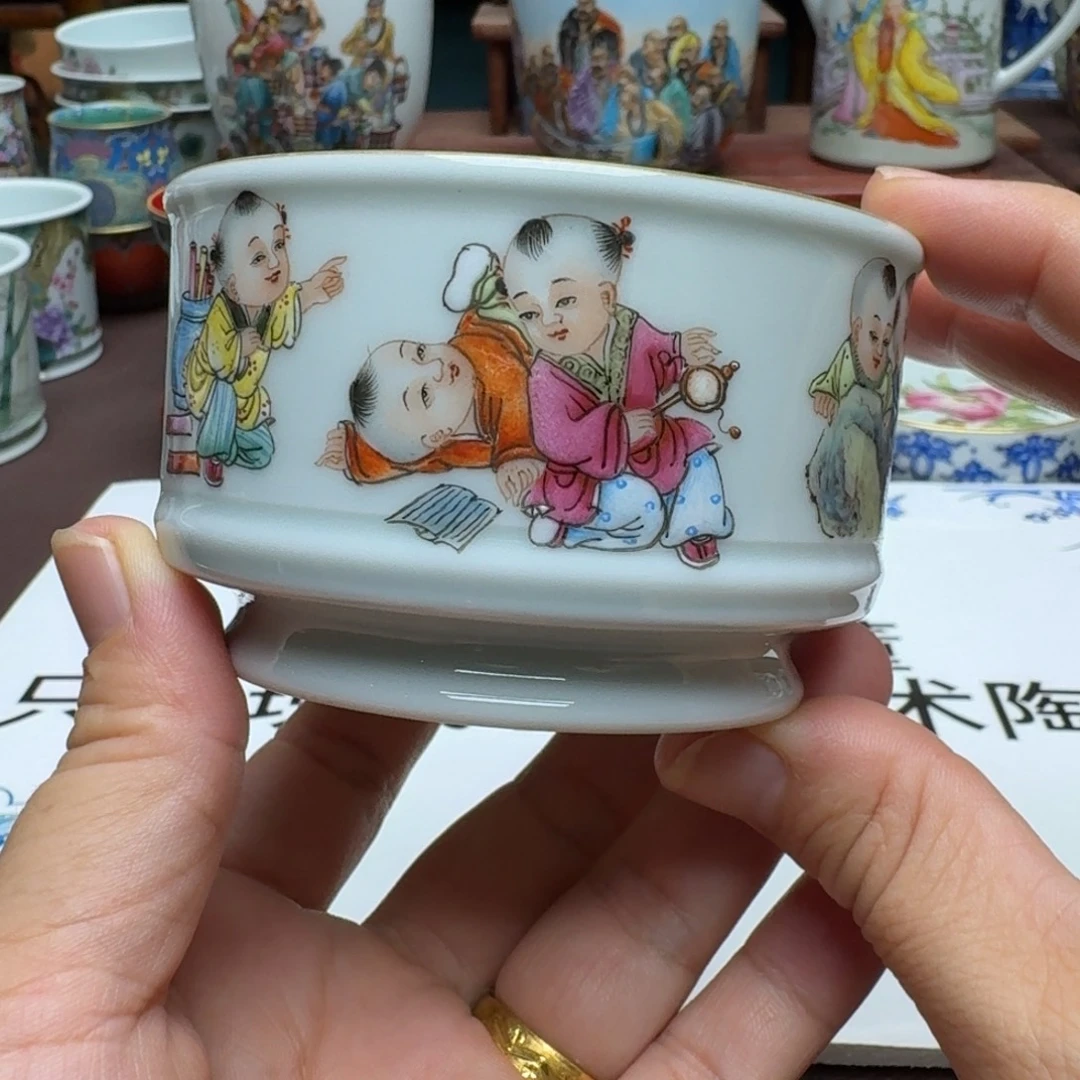 景德镇手工手绘展示