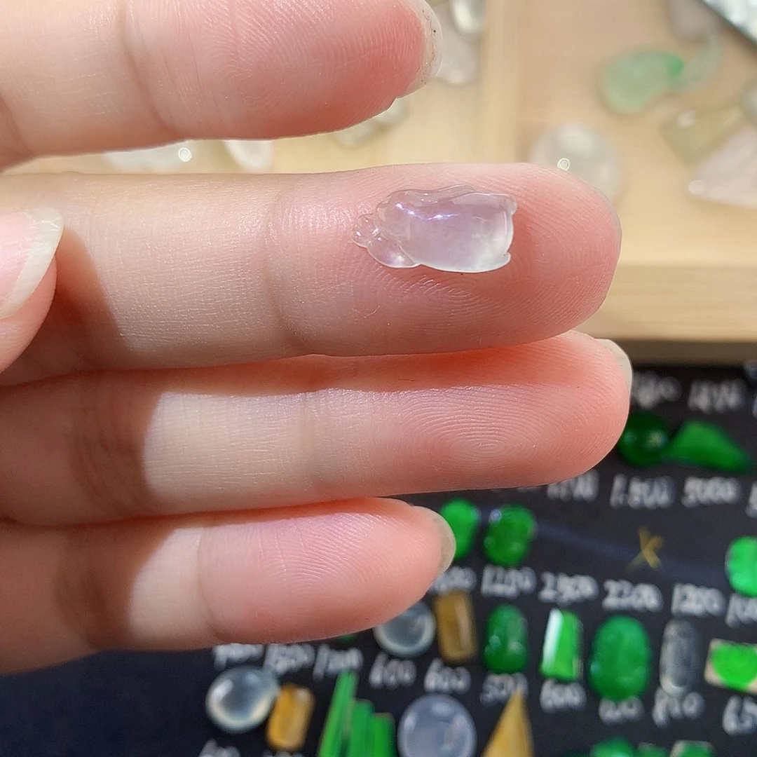 翡翠未镶嵌颈饰纯天然翡翠a货