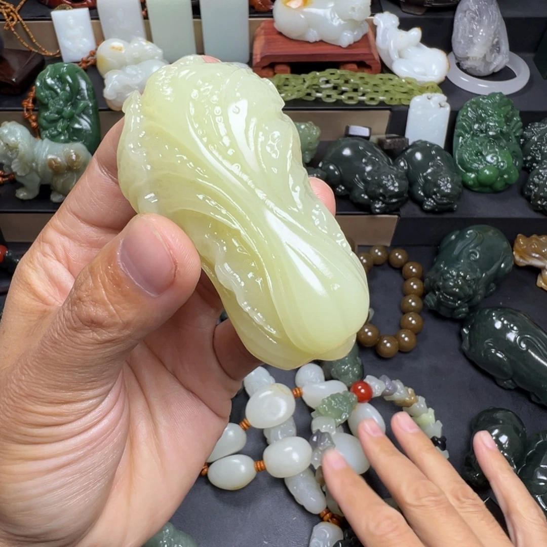 软玉未镶嵌把件天然
