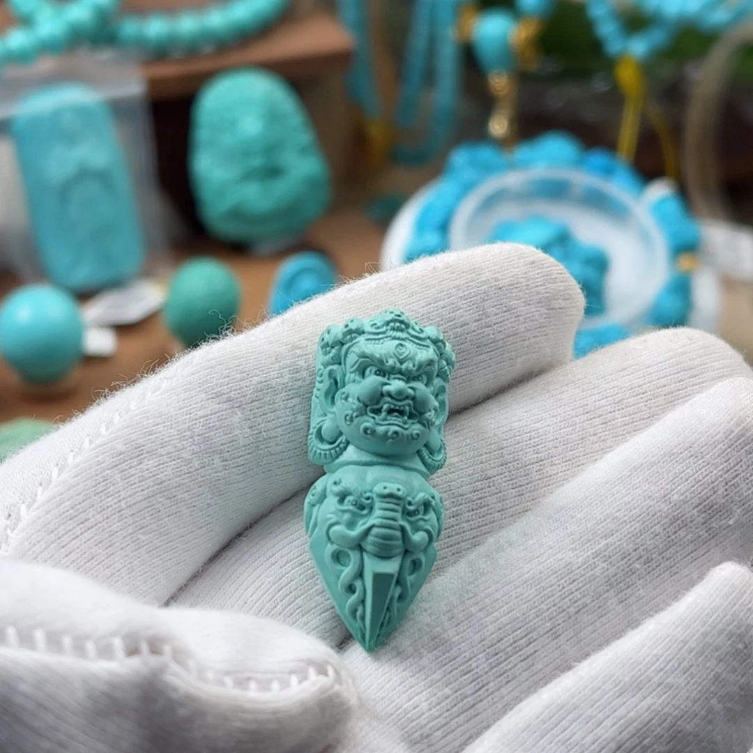 绿松石未镶嵌配饰