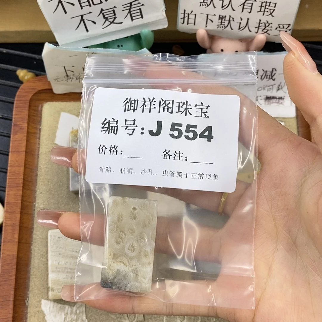 硅化珊瑚（珊瑚玉）未镶嵌颈饰凉****?