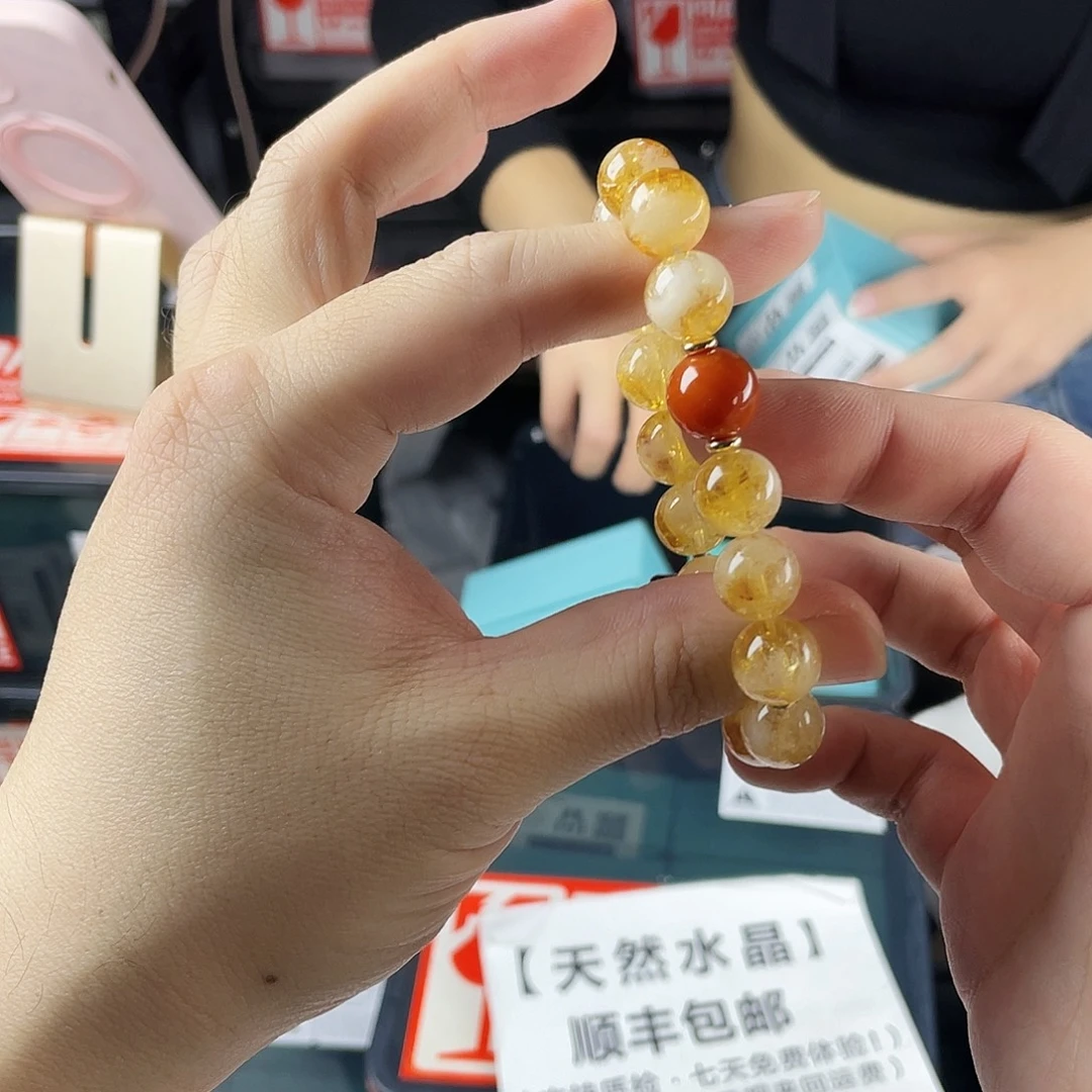 银S925镶嵌手链水晶