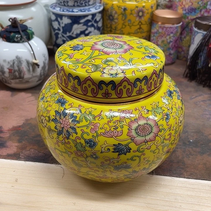 陶瓷罐茶叶罐密封罐储物罐