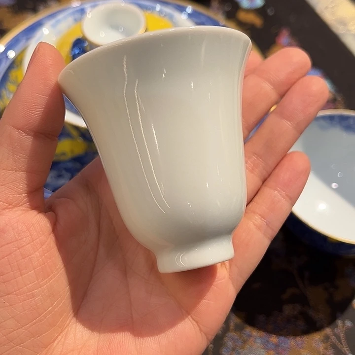 堂钟正窑柴窑糯米胎玛瑙釉