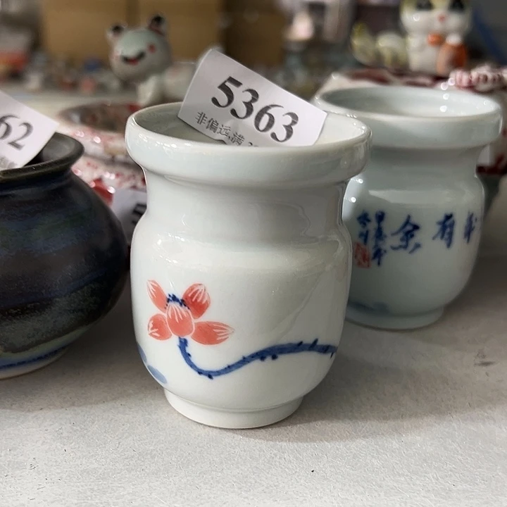 口5高7 手工花盆满30包邮