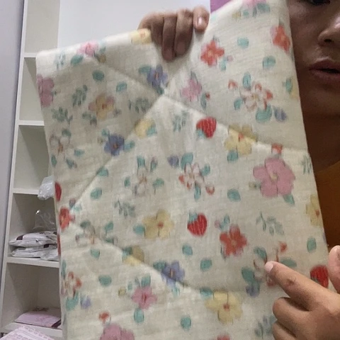 新疆长绒棉皱布被子1✖️1.3