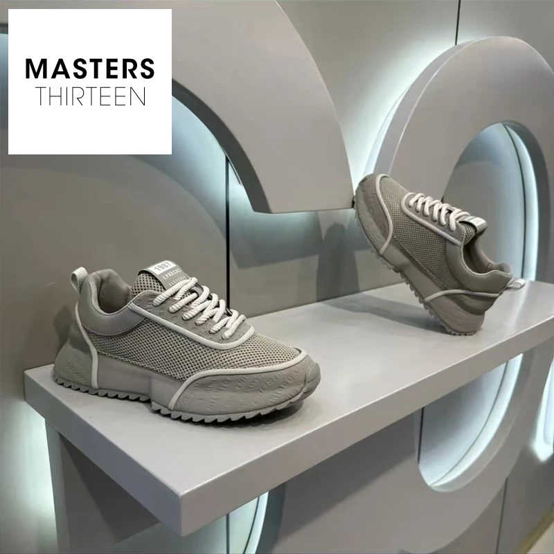 官方正版男鞋网面透气镂空运动休闲鞋男士耐磨防滑包底老爹鞋QG88