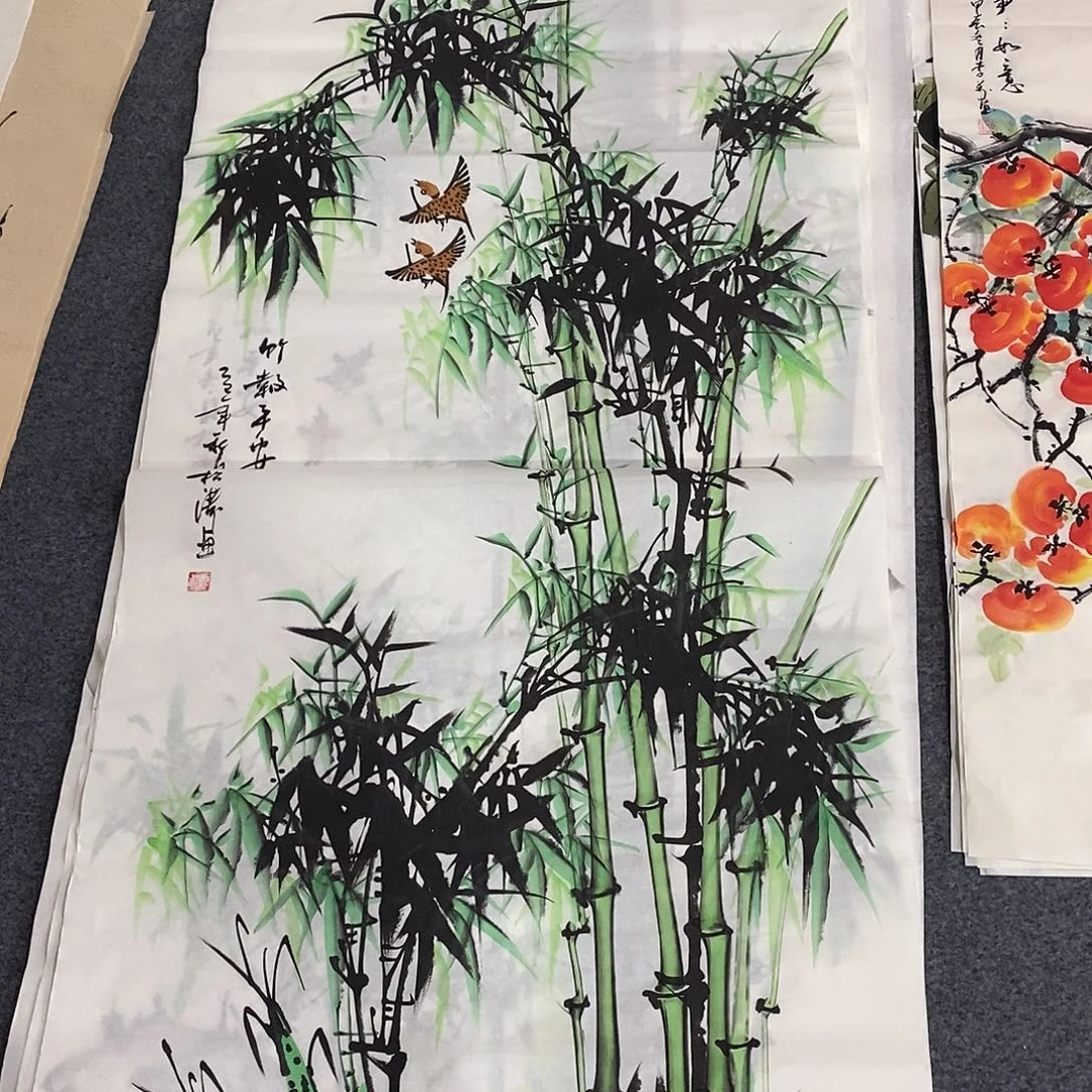 国画画画真的画画画