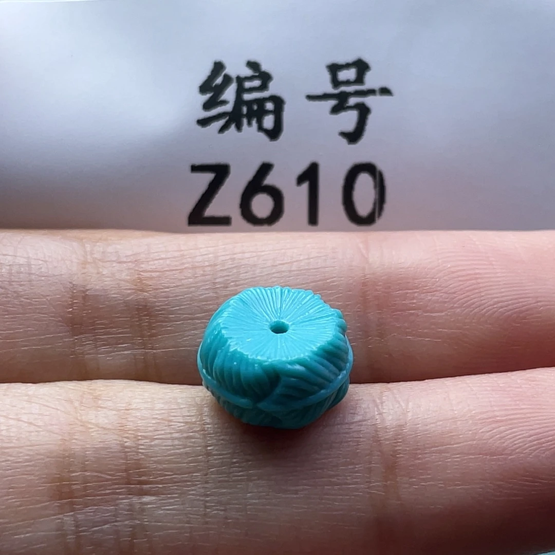 绿松石未镶嵌颈饰6*11mm