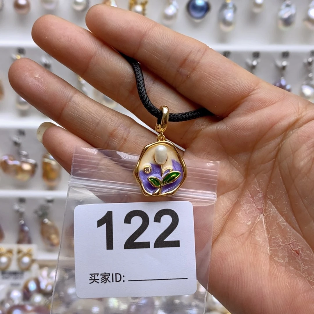 淡水珍珠颈饰合金122