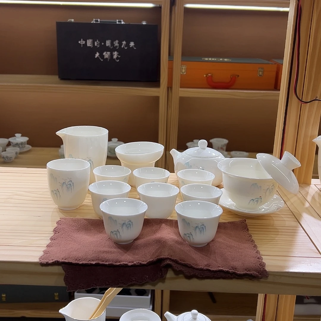 蓝色山水16件0000000000