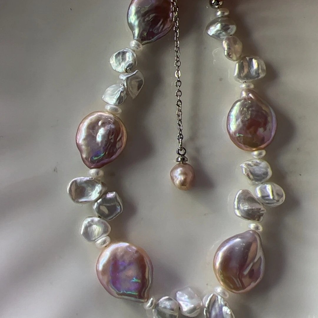 合金手绳淡水珍珠868