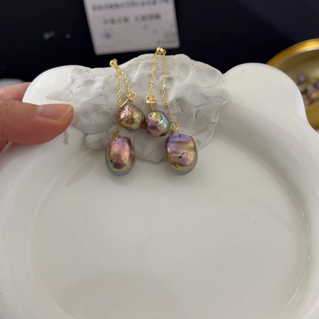 手绳银S925镶嵌淡水珍珠