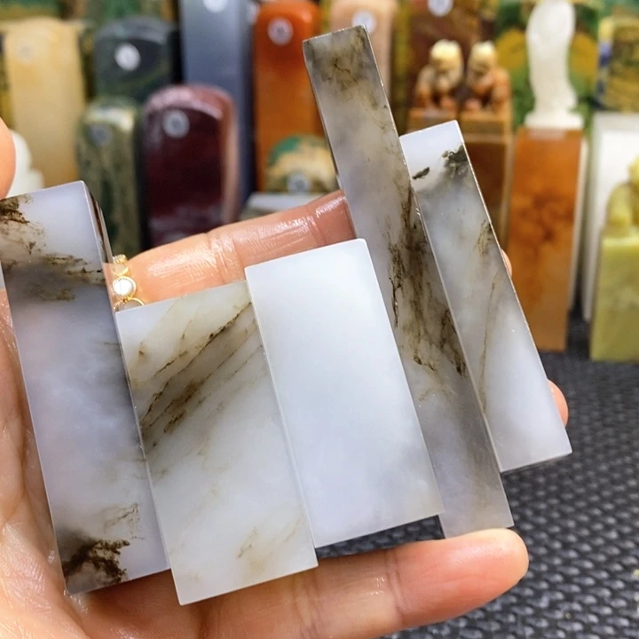 印度石风*青田石印章石