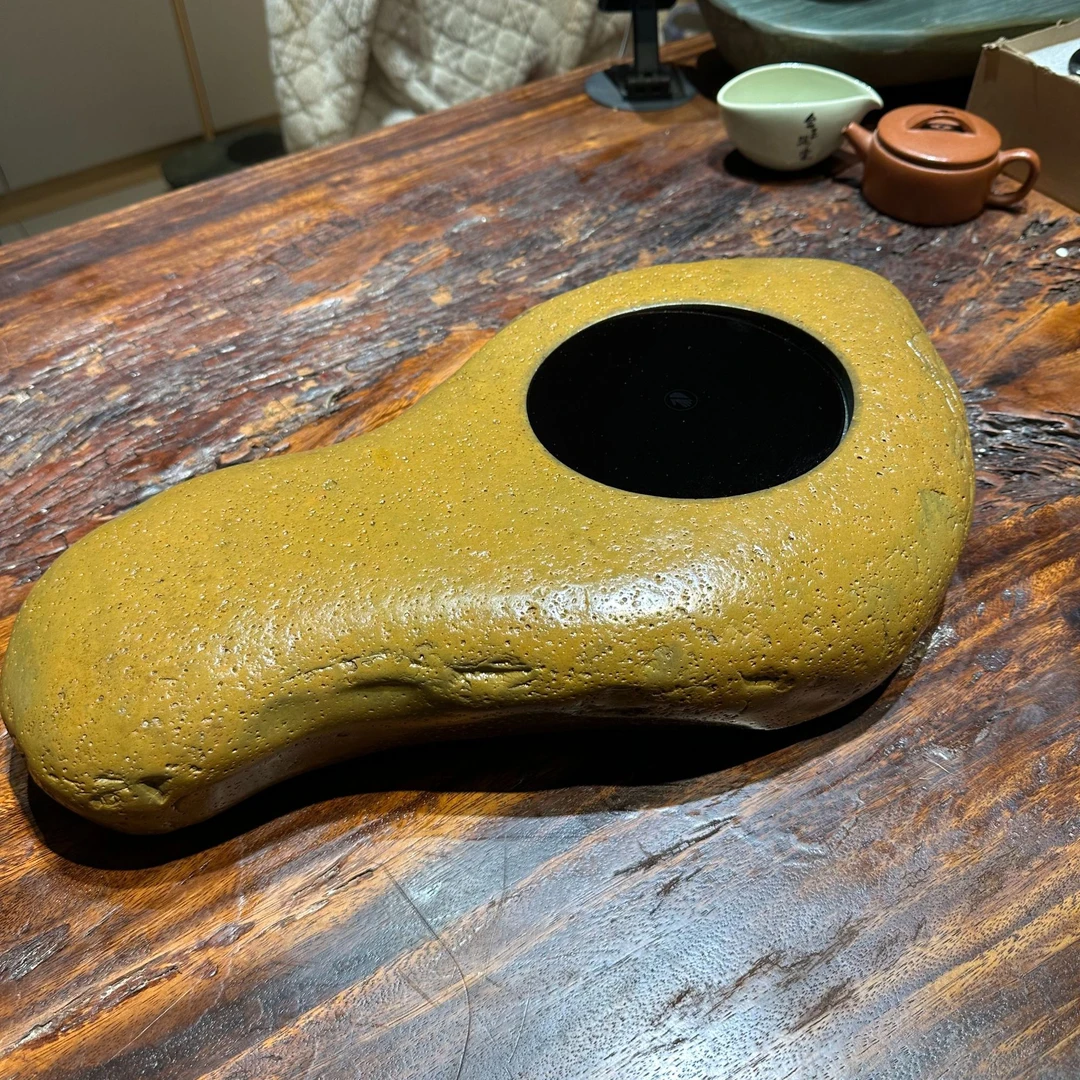 手工茶炉石头茶炉煮茶器电陶炉煮茶器家用茶道烧水创意耐热透明