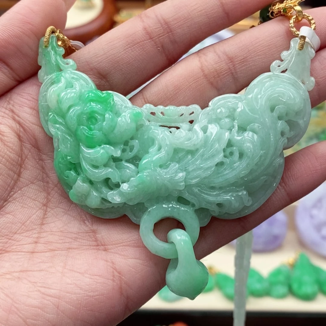 颈饰未镶嵌翡翠翡翠吊坠
