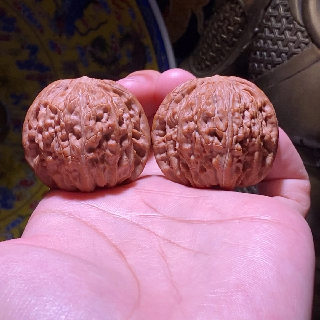 文玩核桃吊坠全品皮质特别特别红的血磨