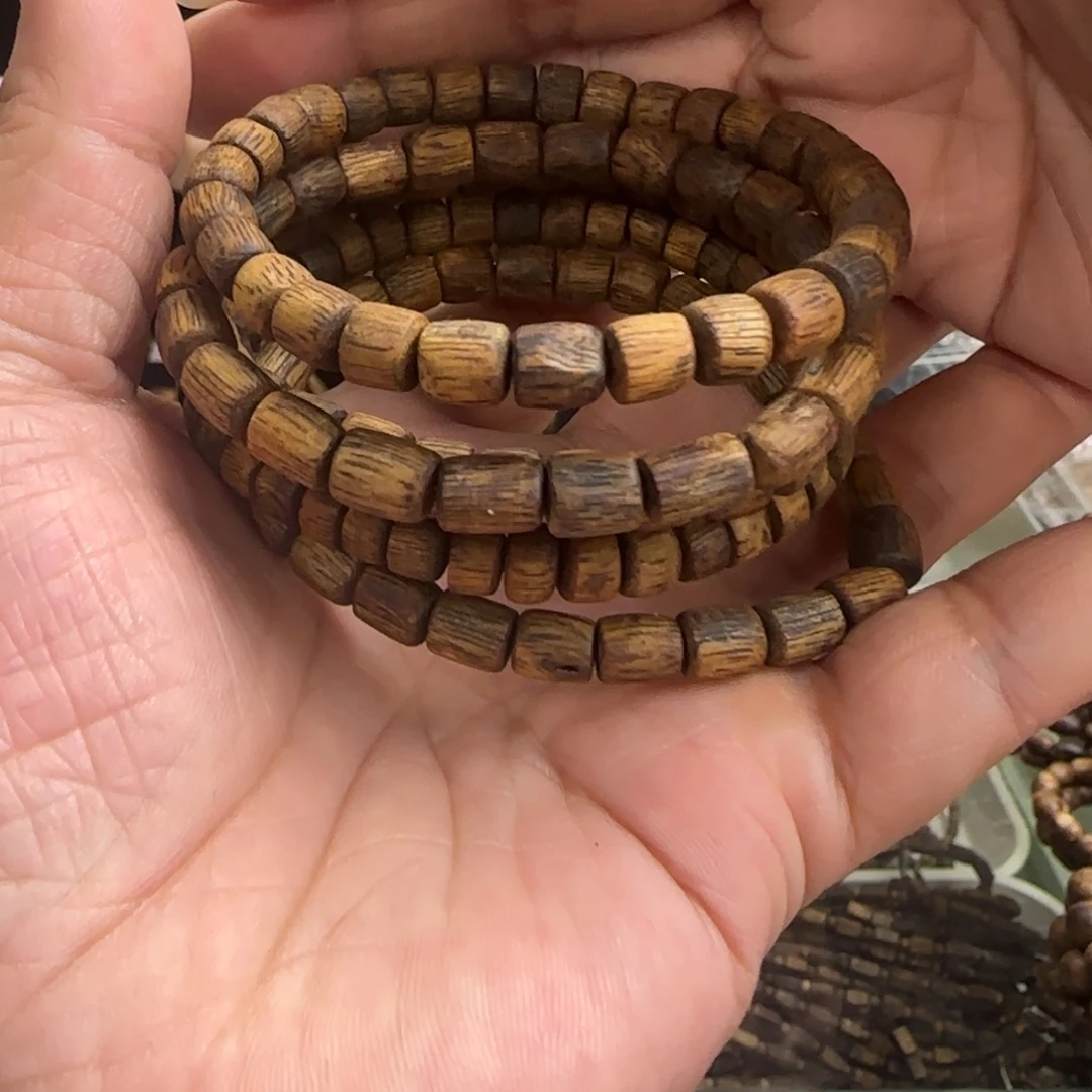 沉香手串多样性发1条算盘珠糖结高货07
