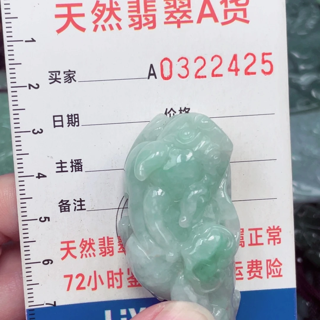 翡翠未镶嵌颈饰吊坠
