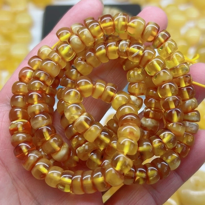 未镶嵌琥珀（矿物珀）裸石