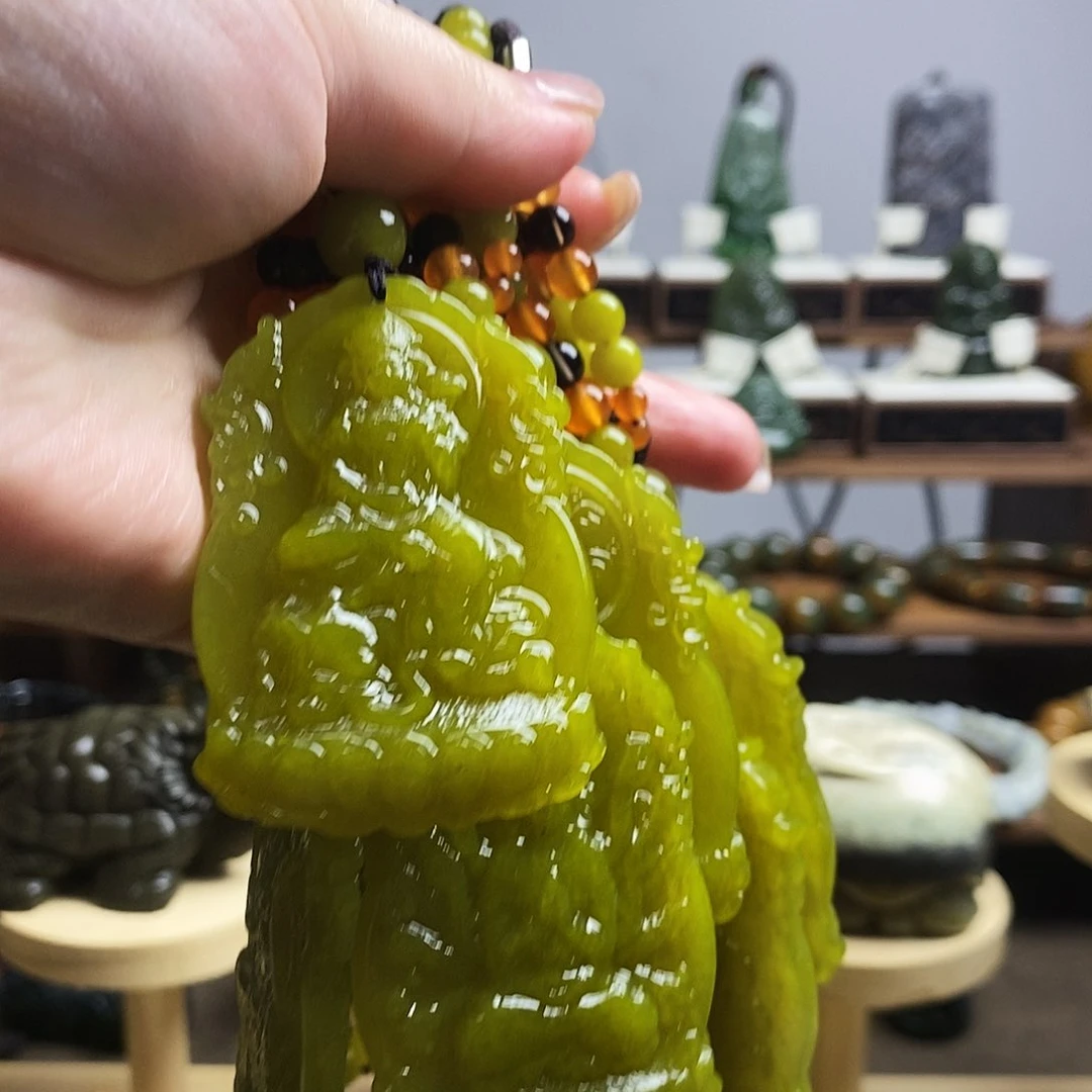 未镶嵌和田玉珠宝奇石多样性随机发一