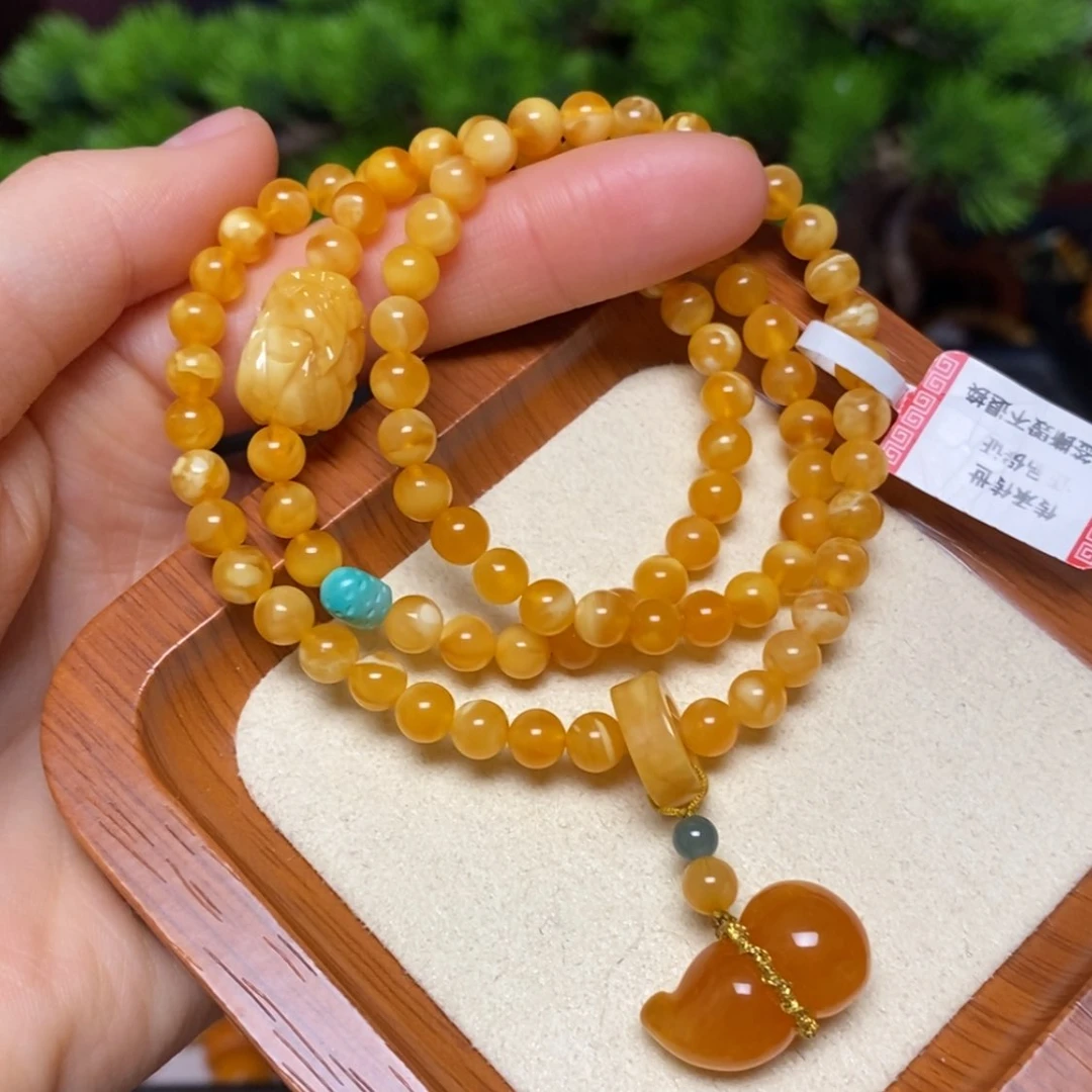 【闪购商品】手链蜜蜡未镶嵌手串